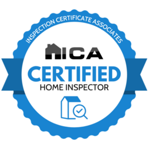 Inspection Certificate Associates Certified Home Inspector badge.