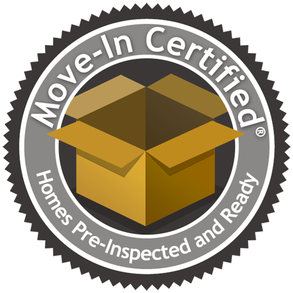 Move-In Certified Homes Pre-Inspected and Ready badge